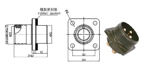 Maojwei Military Connector Mil 5015 Shell 10sl