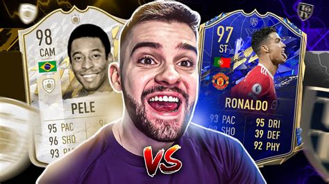 O NOVO FUT DRAFT NOVOS TOTY Vs ICONS FIFA 22 VAMOOOOO YouTube