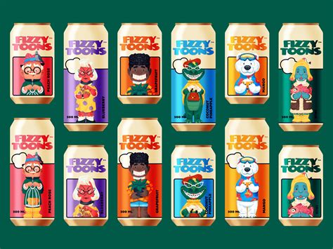 Fizzy Drinks Cans By Tubikarts On Dribbble