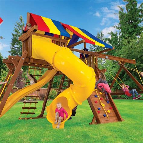 King Kong Castles Swing Sets Rainbow Play Systems