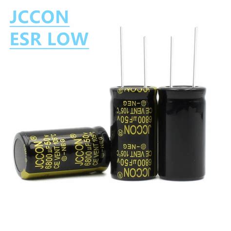 Pcs Jccon Aluminum Electrolytic Capacitor V Uf X V Uf