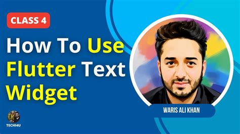 Flutter Tutorial For Beginners How To Use Text Style Widget In