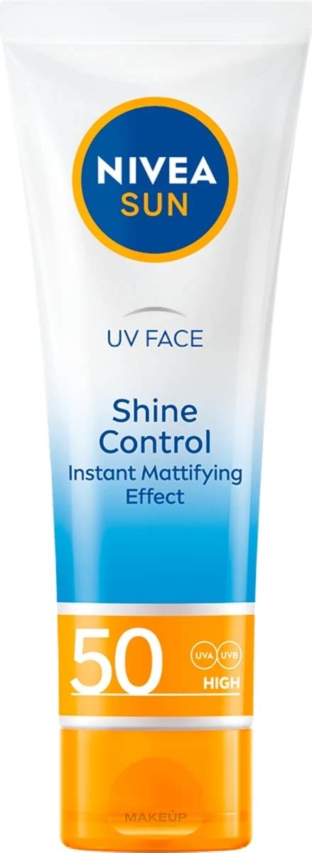 Mattifying Sunscreen For Normal And Combination Skin Nivea Sun Shine