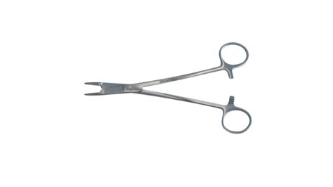 OLSEN-HEGAR Needle Holder with Suture Scissors, straight, serrated | ENT Supplies