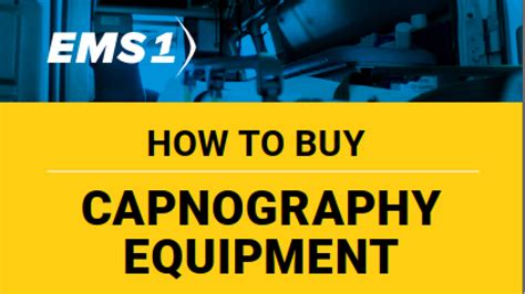 EMS1 guide to buying capnography equipment