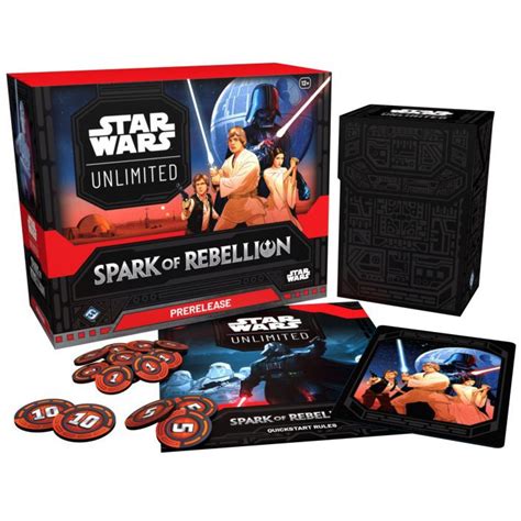 Star Wars Unlimited Spark Of Rebellion Prerelease Box Mind Games