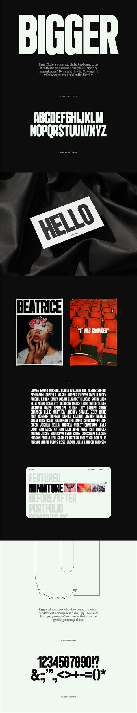 bigger display  font theme ui