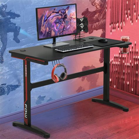 Gymnastika 40 Inch Gaming Desk Rectangle Computer Desk