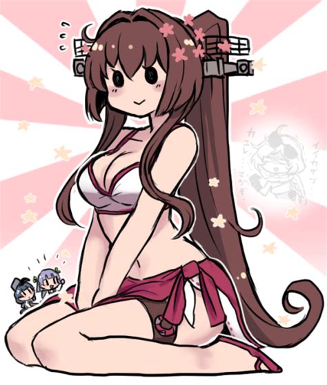 Yamato Ooshio Arare And Supply Depot Princess Kantai Collection