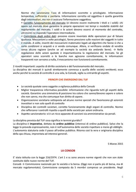 Lezioni Corso Complete Appunti Di Diritto Commerciale