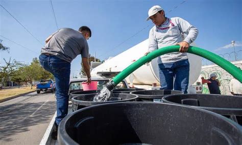 Tandean Agua En Ezequiel Montes Por Sequ A Algunas Comunidades Se