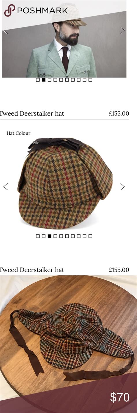 Vintage Lockandco Hatters Deerstalker Hat Deerstalker Hat Deerstalker Hats Vintage