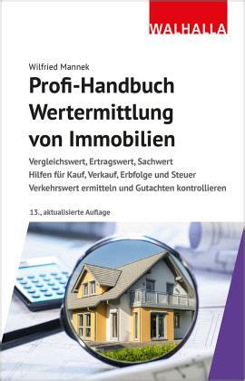 Profi Handbuch Wertermittlung Von Immobilien Von Wilfried Mannek