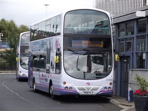 Yn Plz First South Yorkshire Rotherham Volvo B Tl W Flickr