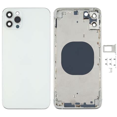 Generic Back Housing Cover With Appearance Imitation Of Iphone 12 Pro