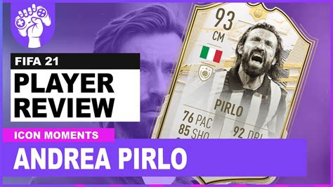 The Pass Master 93 Rated Prime Icon Moments Andrea Pirlo Fifa 21