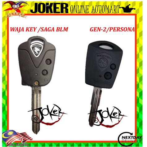 Proton Waja Saga Blm Flx Satria Neo Gen Persona Casing Key