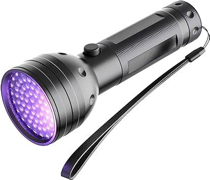 NVTED UV Ultraviolet Flashlight Blacklight 51 LED 395 NM Handheld