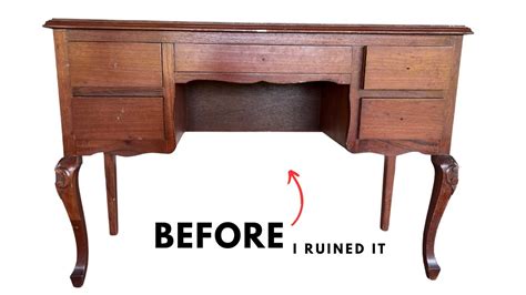 Vanity Makeover Furniture Flipping Fail Pt Youtube