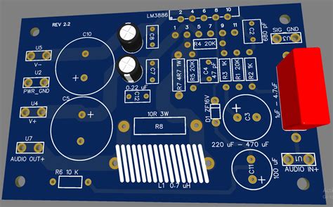 Yet Another LM3886 Gainclone PCB Based On Circuitbasics DiyAudio