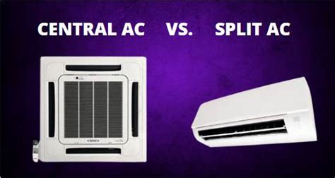 What Is The Difference Between Split Air Conditioner Central Air