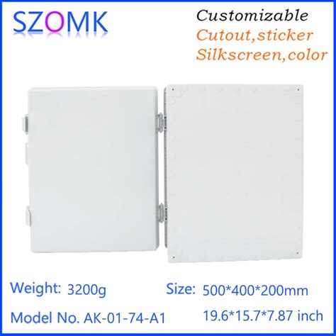 Szomk New Arrival Ip Outdoor Plastic Abs Hinged Cover Enclosures