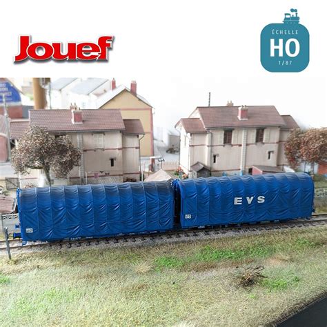 Wagon B Ch Essieux Lails Evs Sncf Ep Iv Ho Jouef Hj