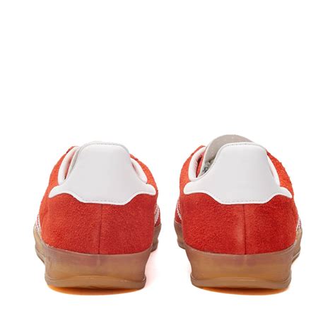 Adidas Gazelle Indoor Bold Orange White Gum 3 END KR