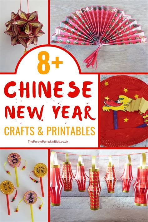 8+ Chinese New Year Crafts & Printables