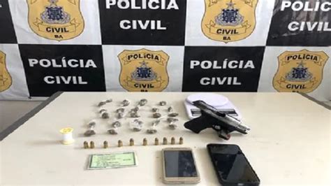 SAJ Dupla acusada de homicídios é presa arma e drogas Blog do Sabiá