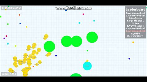 Agario Instant Merge Server Youtube