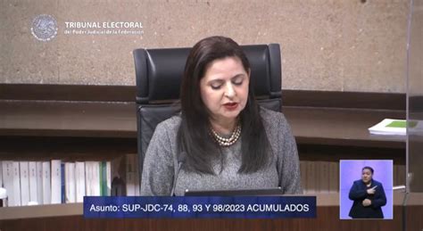 Ordena TEPJF A Diputados Que Una Mujer Sea Presidenta Del INE Enfoque