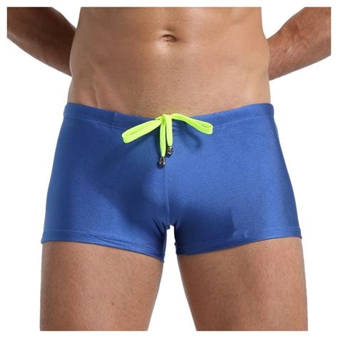 〖hellobye〗quick Dry Swimming Shorts For Men Swimwear Man Swimsuit Swim