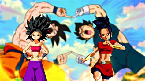 Fanart Imagina A Kale Y Caulifla Fusionadas Con La Danza De La FusiÓn