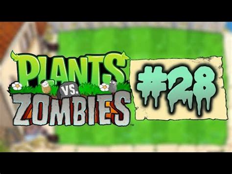 Supervivencia a la difícil Plantas contra Zombies Episodio 28