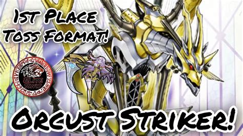 Undefeated 1st Place Orcust Sky Striker Deck Profile 2019 Toss