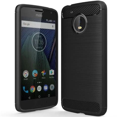 Carbon Fiber Phone Case For Motorola Moto G3 E3 M C Plus X Plus 2017 Z2