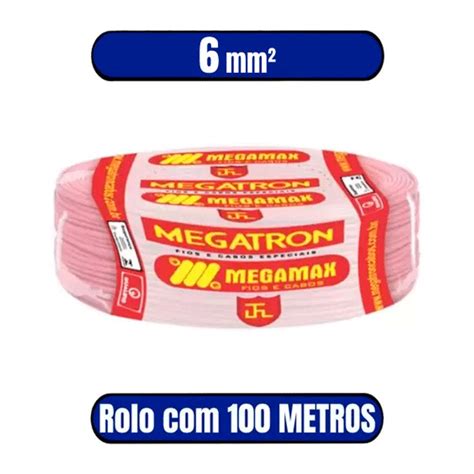 Cabo Flex Vel V Mm Vermelho Megatron Seguran A E Qualidade