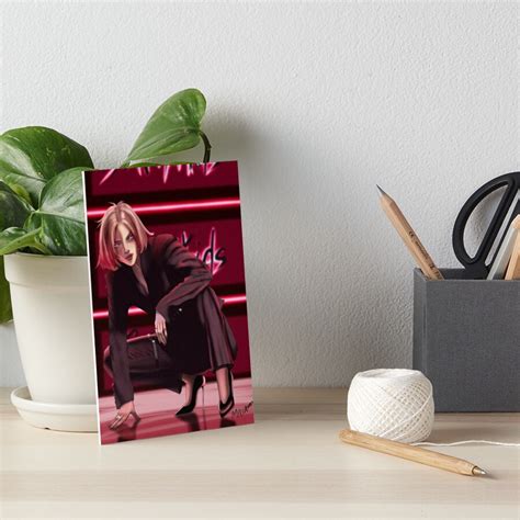 Hyunjin In Heels Art Board Print For Sale By Mayagorinov Redbubble