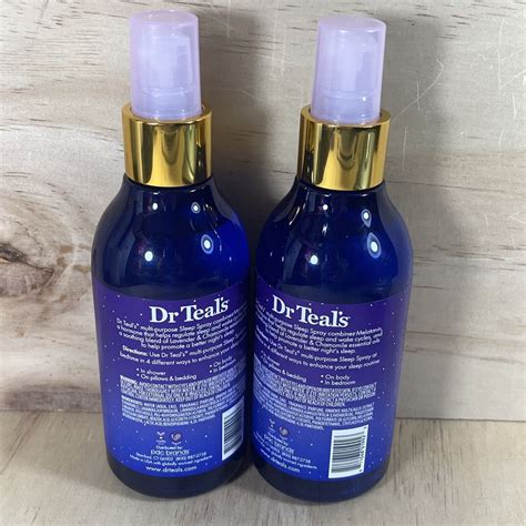 Dr Teal S Sleep Spray With Melatonin Essential Oils Lot X Fl Oz