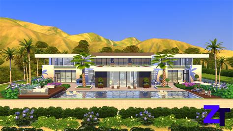 ZT Modern Mansion III - Screenshots - The Sims 4 Rooms / Lots - CurseForge