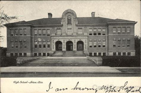 High School Building Lima Oh