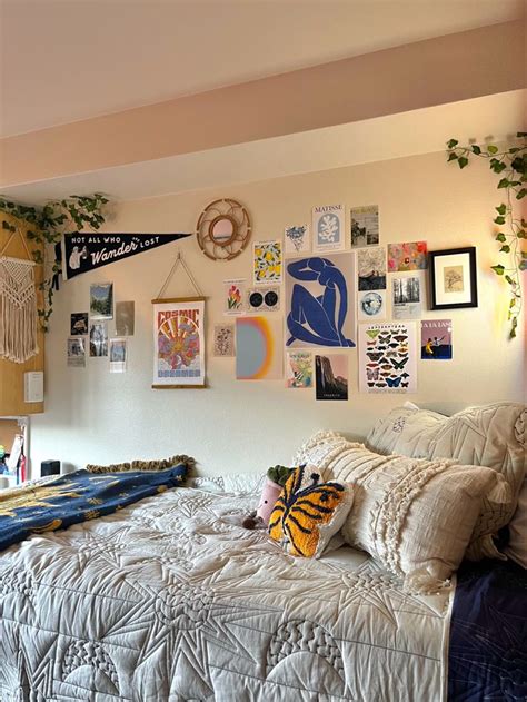 Dorm Room Idea 🦋🌈 Cozy Dorm Room Dream Dorm Room Dorm Room Inspiration