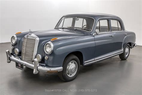 1958 Mercedes Benz 220s Sedan Stock 15709