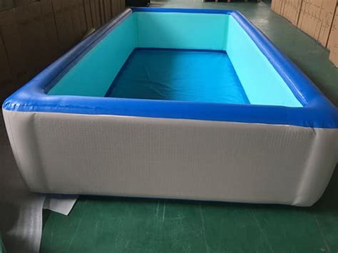 Popular Dwf Drop Stitch Rectangular Inflatable Pools For Adults Of