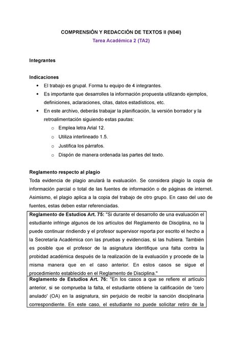 G S S Tarea Acad Mica Ta Versi N Borrador Formato