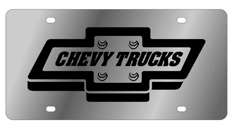 Chevy Truck License Plate Frames