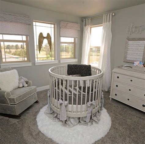 Round Crib Nursery Inspirations Chaylor Mads