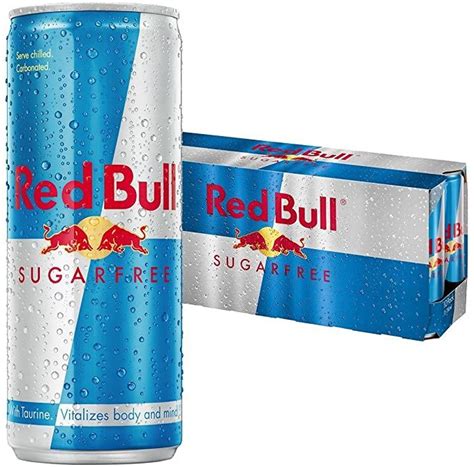 Red Bull Energy Drink Sugar Free 250 Ml X12 Artofit