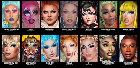 [S16] Rupaul´s Drag Race Season 16 Speculated Cast Visual 3.0 : r ...